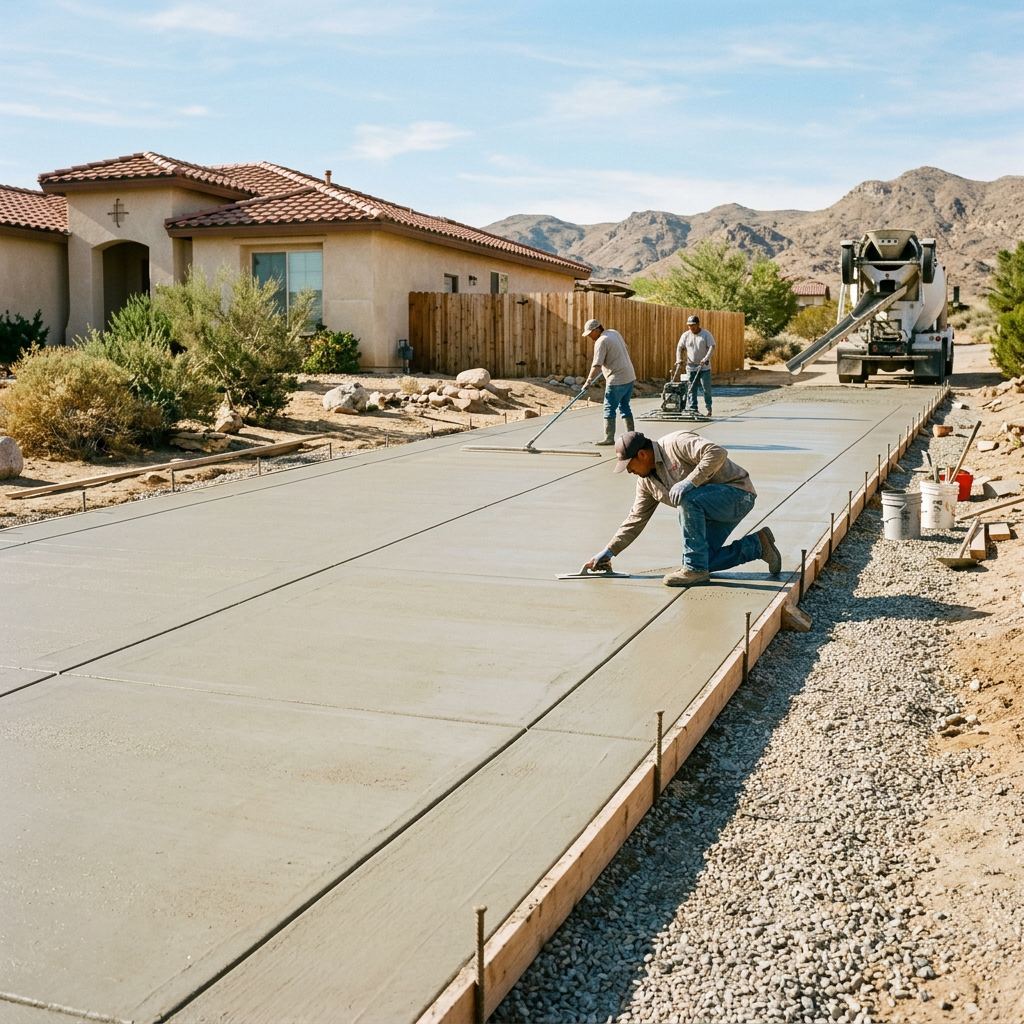 Concrete & Flatwork in the Antelope Valley